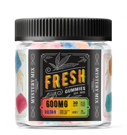 Fresh 600mg Delta-9 Gummies - 30 Count