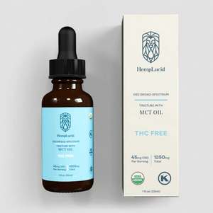 
                
                    Load image into Gallery viewer, Hemplucid Organic THC-Free Broad-Spectrum CBD in MCT Oil 1350mg - INNO Medicinals
                
            