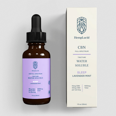 Hemplucid Water Soluble Sleep CBN Lavender Mint - INNO Medicinals