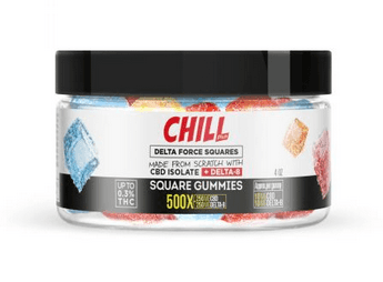
                
                    Cargar imagen en el visor de la galería, Chill Delta 8 CBD Gummy Squares 500x - INNO Medicinals
                
            