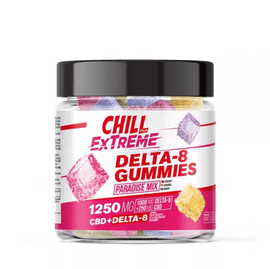 Chill Plus Delta-8 Extreme Square Gummy - 1250mg - INNO Medicinals