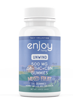 Enjoy Hemp Unwind Delta 8+CBN Gummies - INNO Medicinals