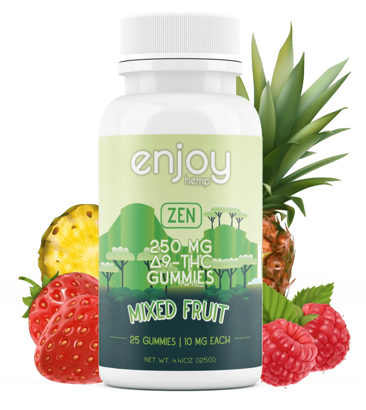 Enjoy Hemp Zen Delta 9 Gummies 250mg - INNO Medicinals